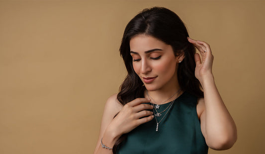 Casual Workwear with Lab-Grown Diamond Jewellery