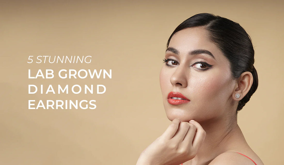 5 Stunning Lab-Grown Diamond Earrings: Modern Bride Shine Sustainably