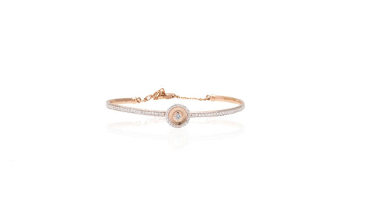 Celestial Halo Diamond Bracelet