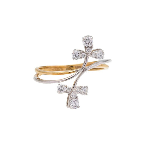 Floret Delicate Diamond Ring