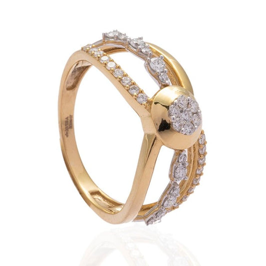 Ecliptic Grace Diamond Ring
