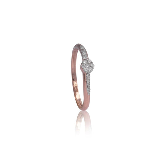 Retro Elegance Diamond Ring