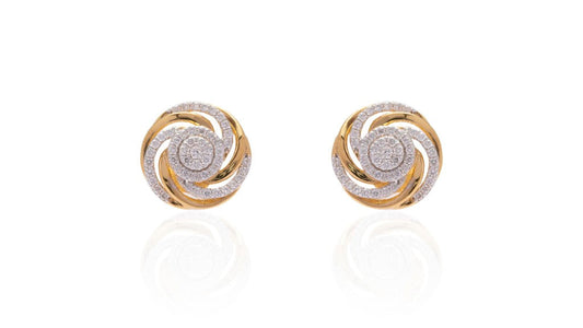 Waves Diamond Earrings