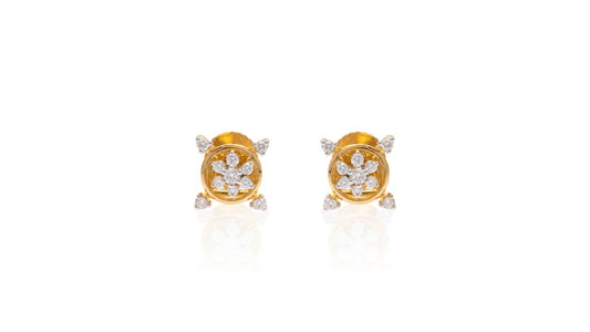 Royal Bloom Diamond Stud