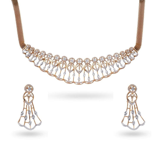 Angelique Royal Diamond Necklace Set