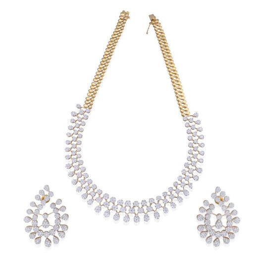 Teardrop Majesty Diamond Set