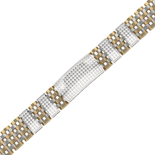 Art Deco Nesting Diamond Bracelet
