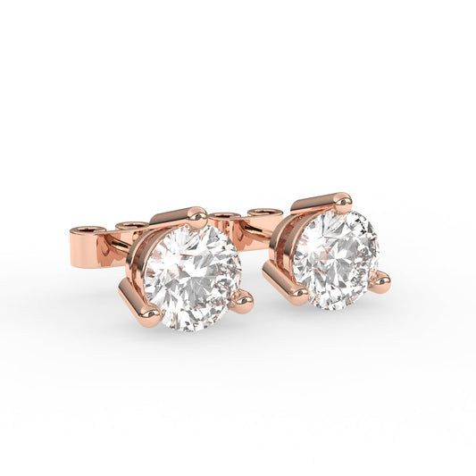 Minimalist Solitaire Studs