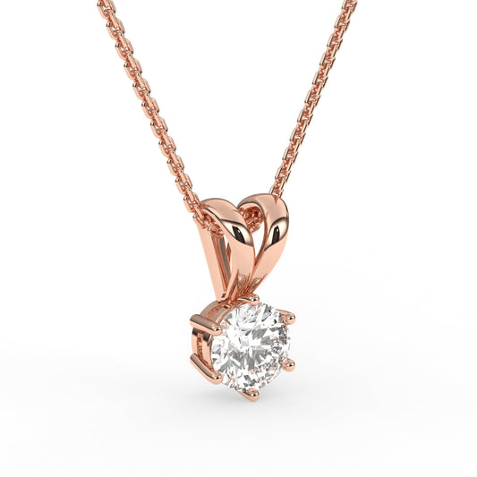 Forever Solitaire Diamond Pendant