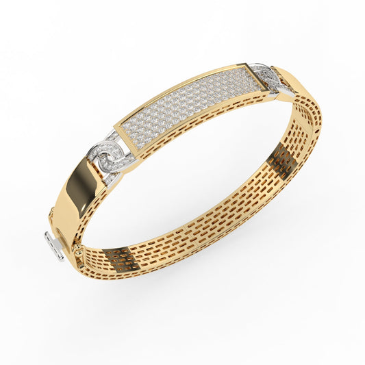 Art Deco Diamond Kada