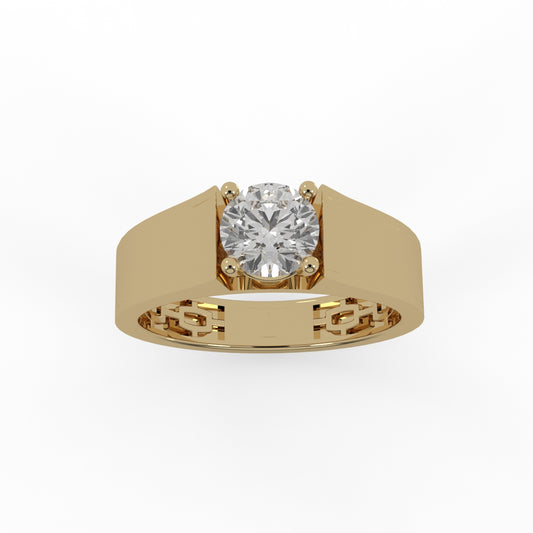 Solitaire Majestic Band