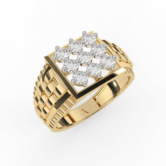 Art Deco Nesting Diamond Ring