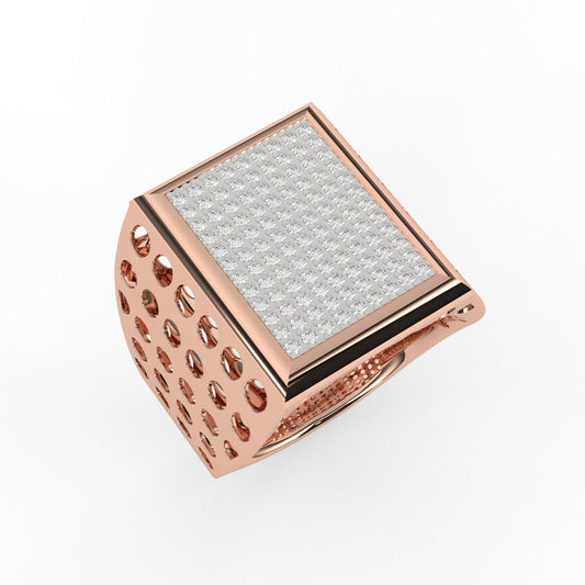 Attractive Dimond Ring For Men