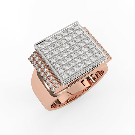 Sparkle Diamond Cluster Ring