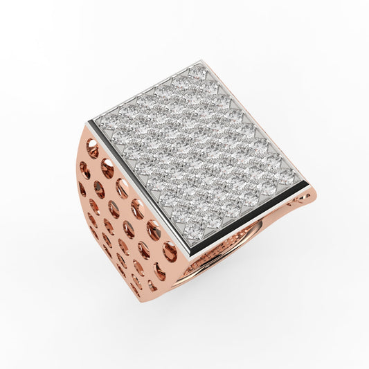 Lavish Diamond Men's Ring
