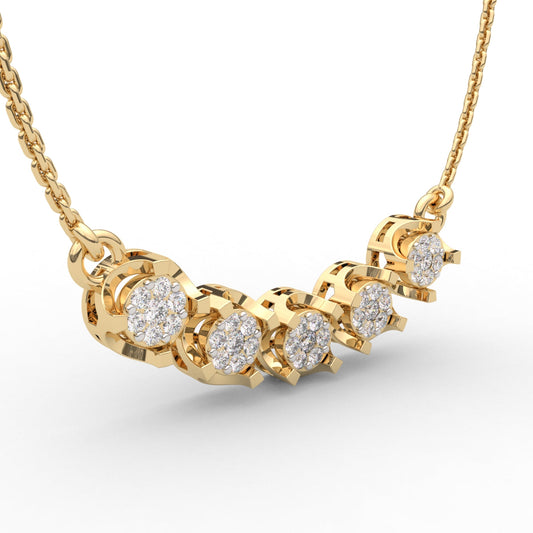 Shimmering Diamond Pendant