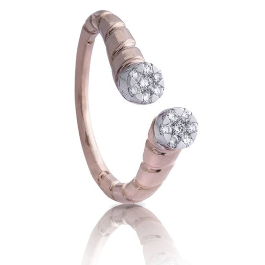 Open Halo Diamond Ring for Women