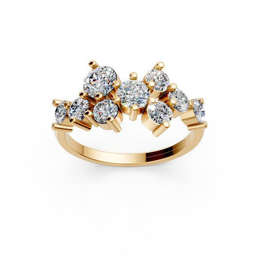 Multiple Round Diamond Ring