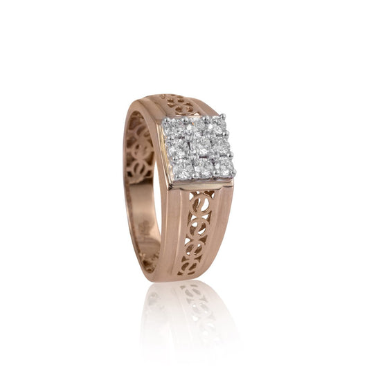 Espalier Diamond Ring