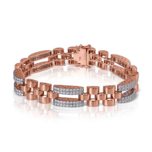Prestige Interlink Diamond Bracelet