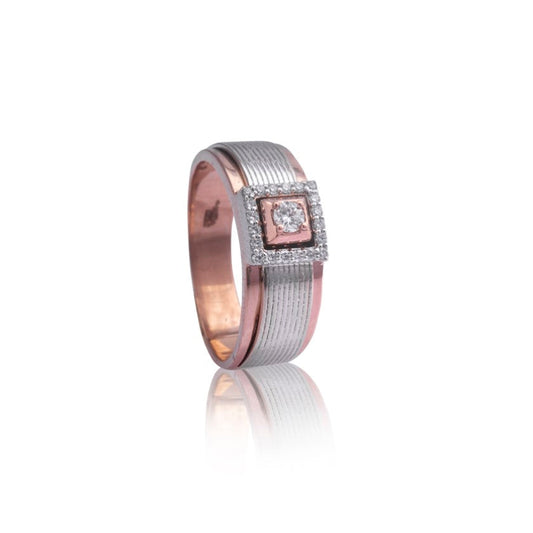 Fusion Shine Square Ring for Men