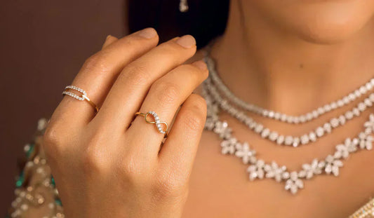 engagement ring vs wedding ring