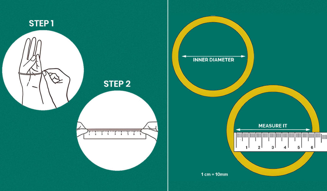 how to check bangle size