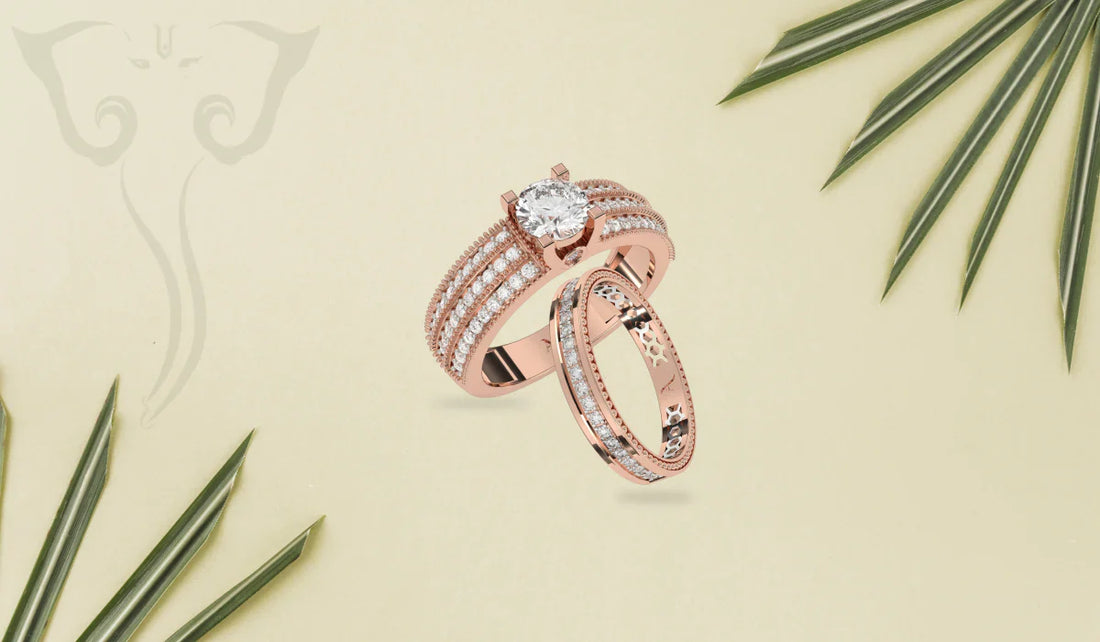 Celebrate Sustainable Ganesh Utsav With Lab Diamond Rings