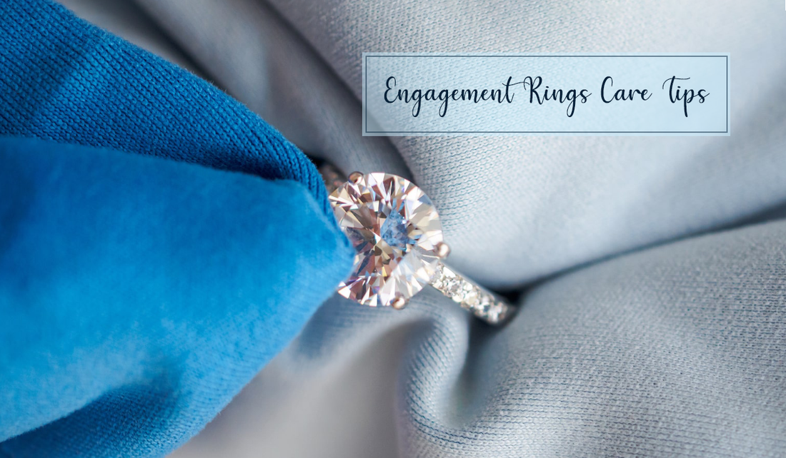 how to care for an engagement ring