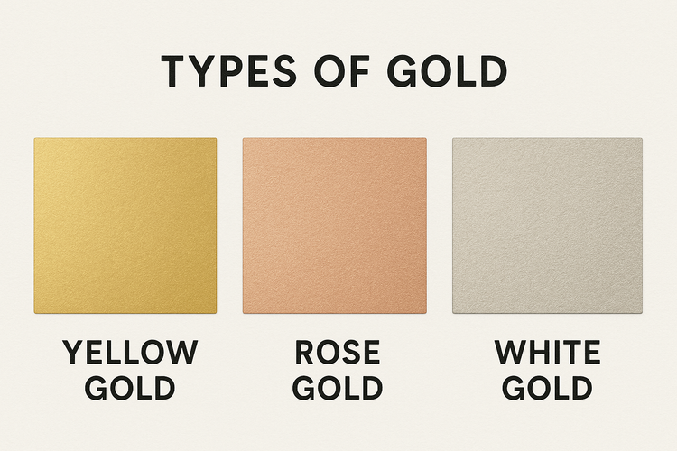 Basic Vs Gold 10 Gold Types by Colour, Karat, Purity, and Finish