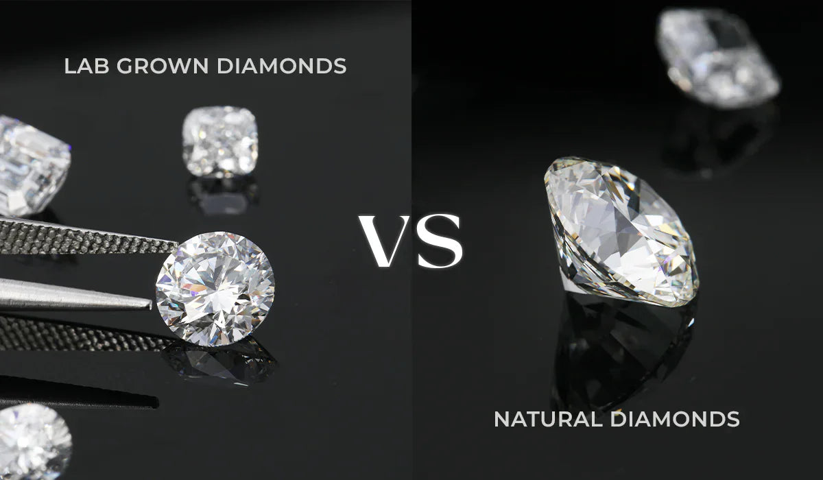 Lab Grown vs Natural Diamonds Lab Grown vs Natural Diamonds