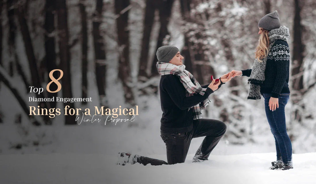 Top 8 Diamond Engagement Rings for a Magical Winter Proposal