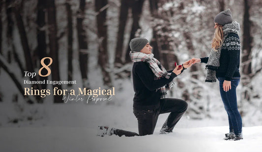 Top 8 Diamond Engagement Rings for a Magical Winter Proposal