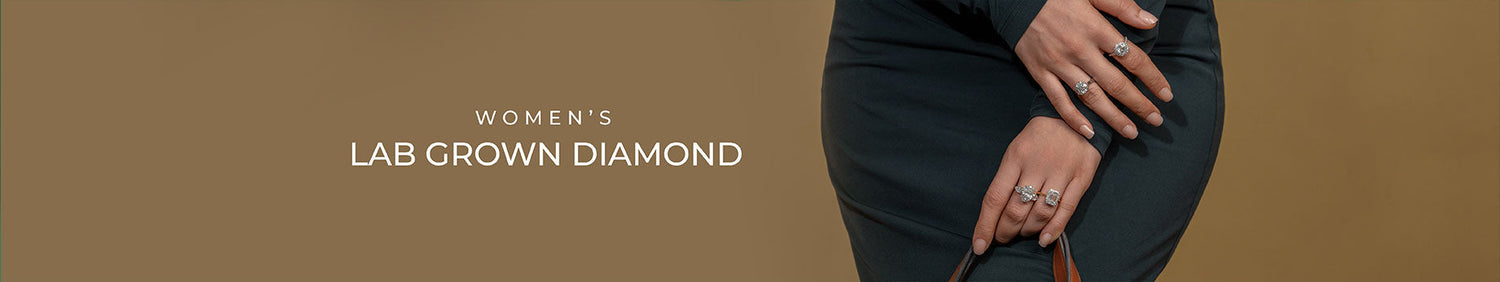 Women Lab Grown Diamond Rings