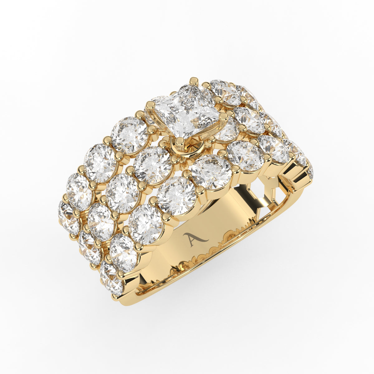 Elegant Pave diamond Ring