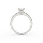 Everyday solitaire ring