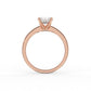 Everyday solitaire ring