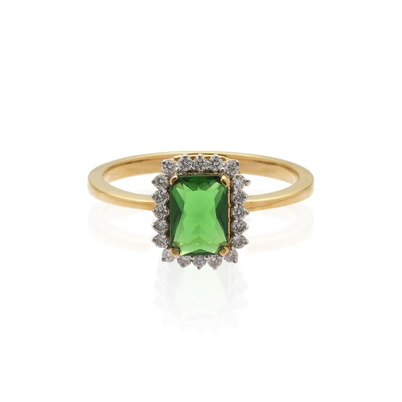 Emerald Diamond Ring