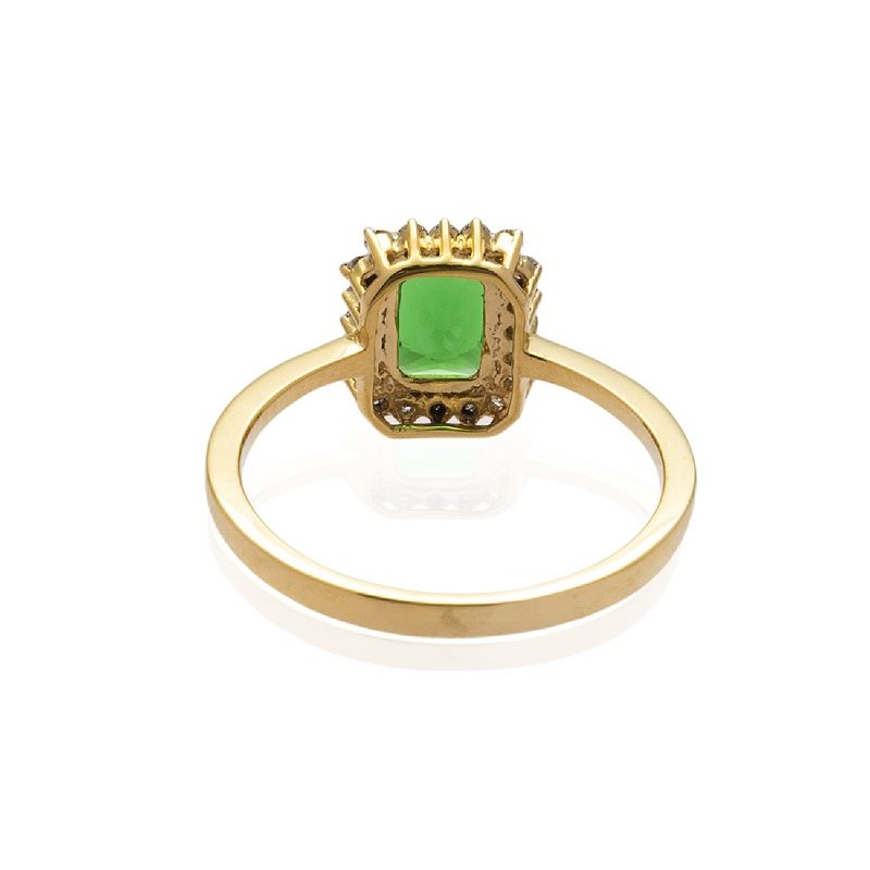 Emerald Diamond Ring