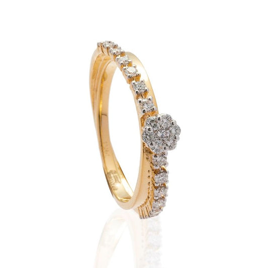 Petal Diamond Ring