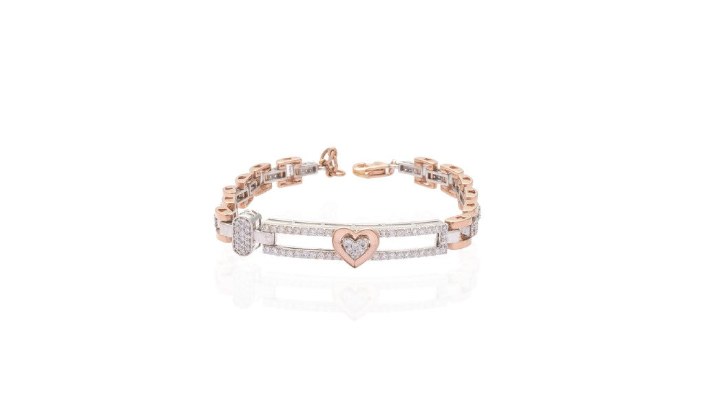 Locked in love Diamond Bracelet