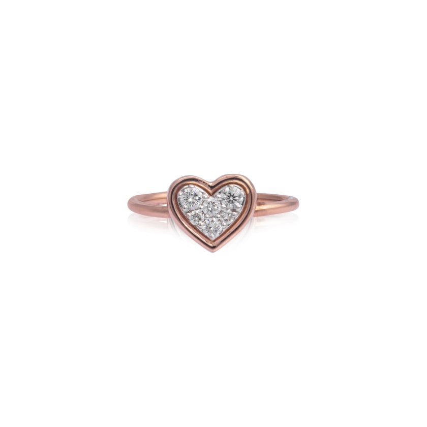 Summer love diamond ring