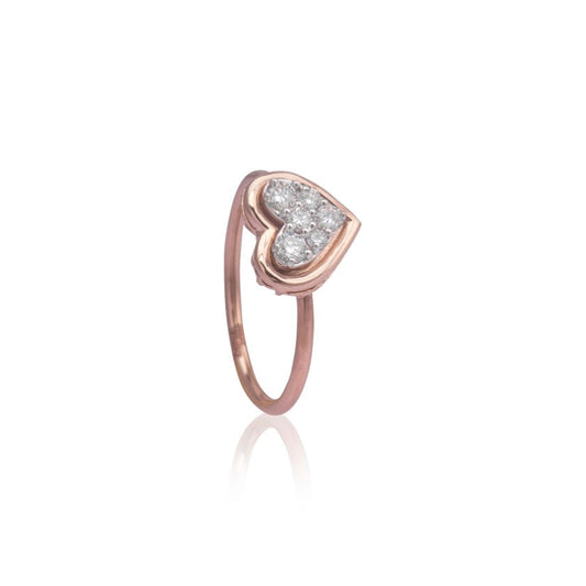 Summer love diamond ring