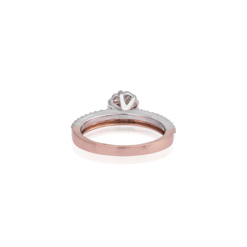 Set in stone diamond ring