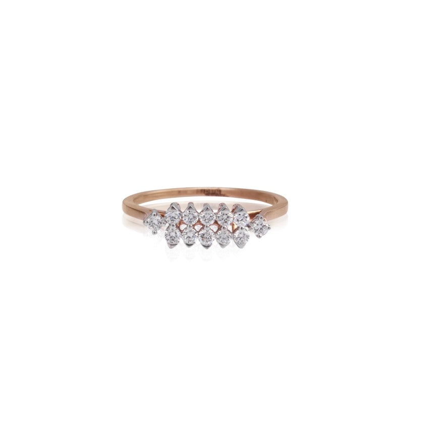 Jewelled Jasmine Diamond Ring