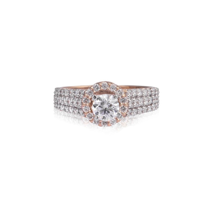 Royal sceptre Diamond Ring