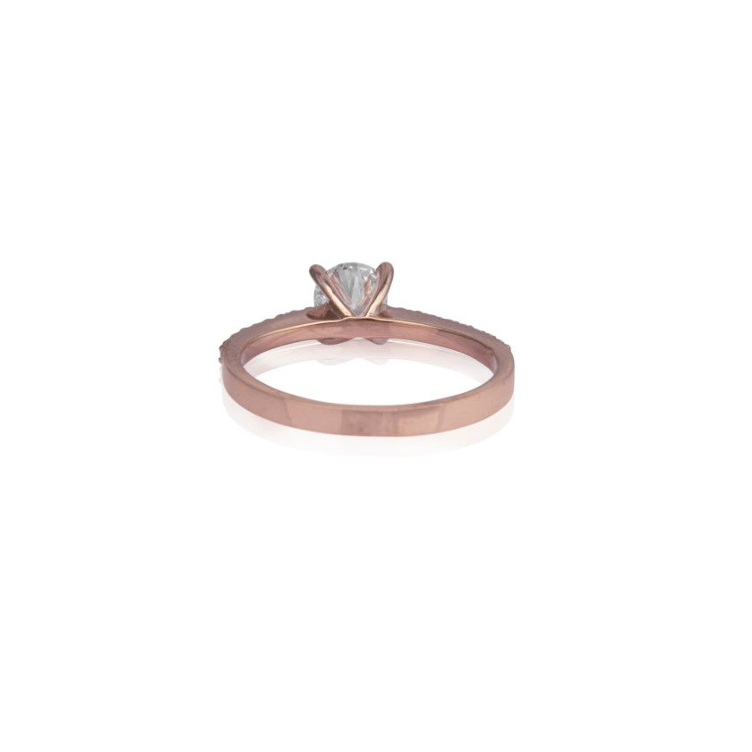 Perfect proposal diamond ring