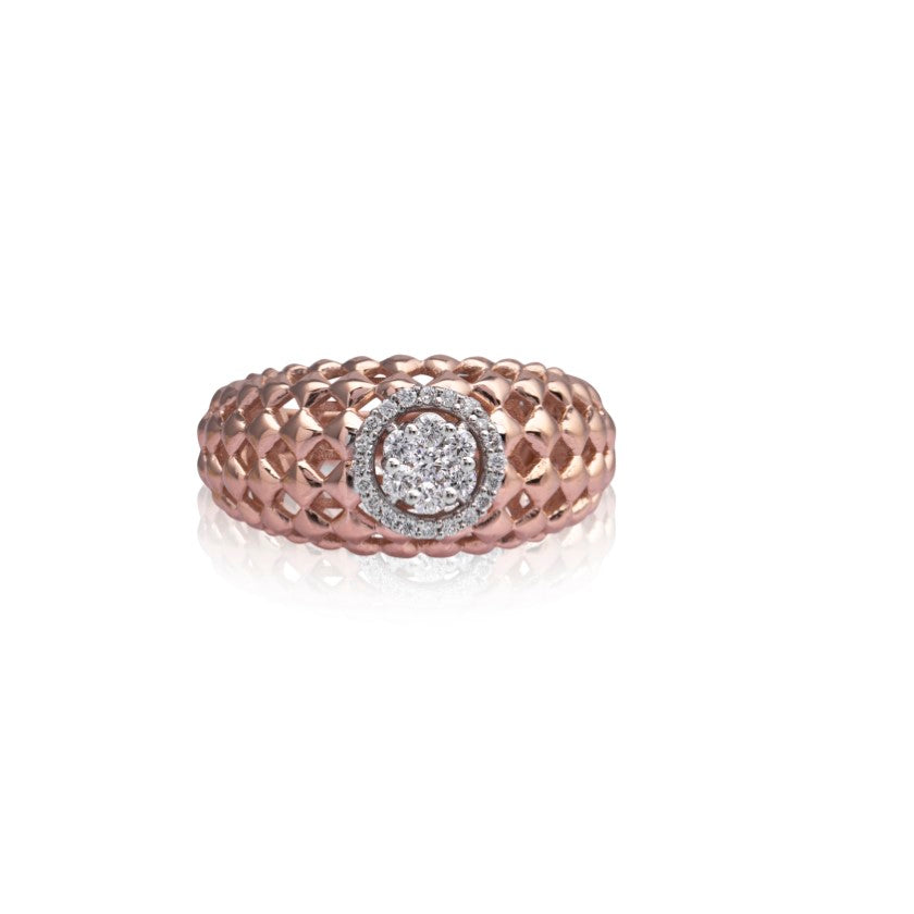 Twilling Diamond Ring