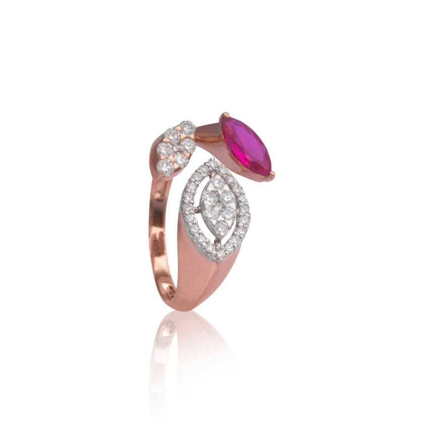 Primrose passion diamond ring