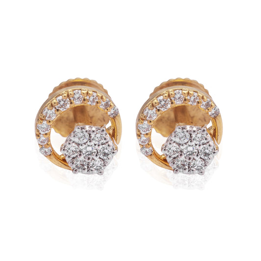 Harmony diamond stud